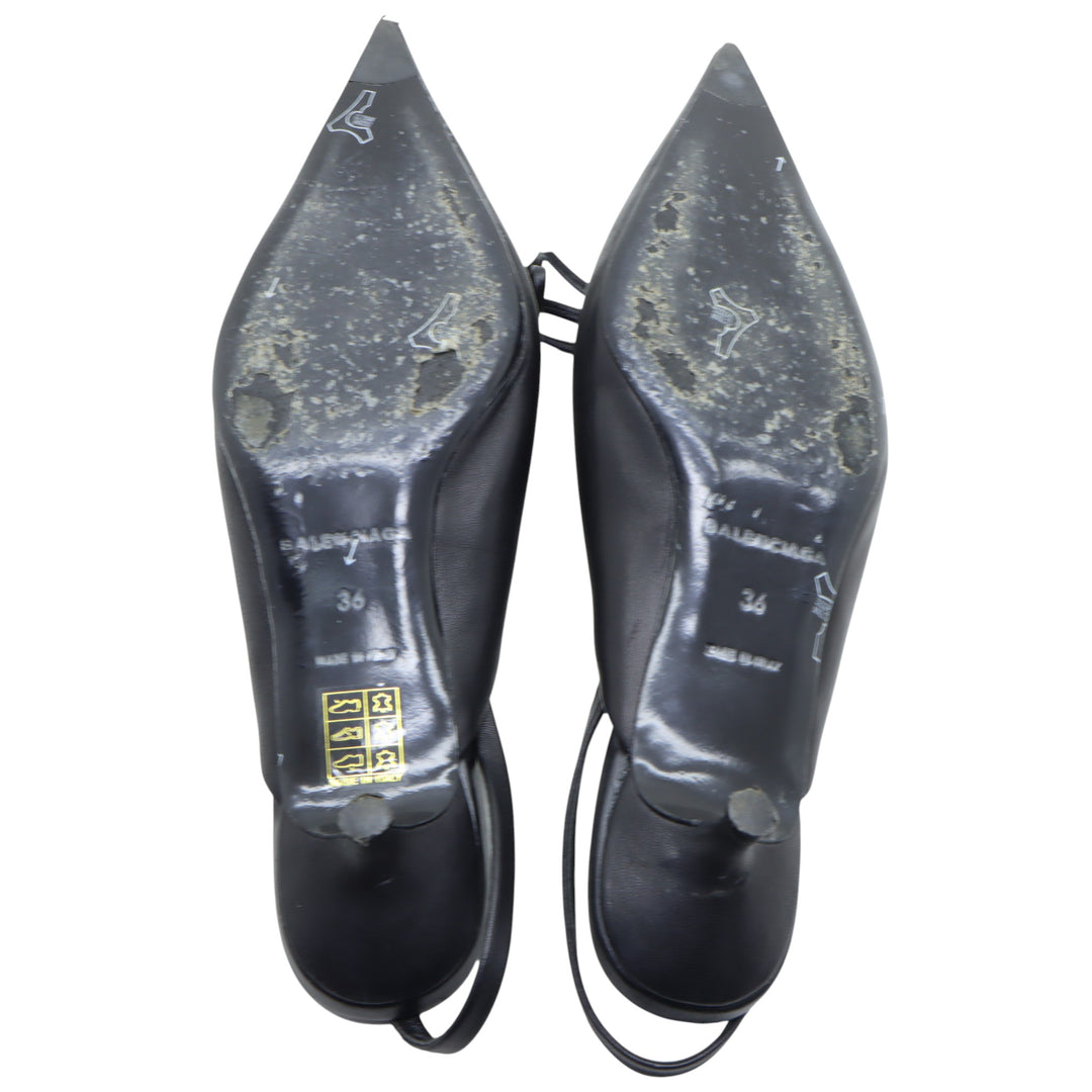 Balenciaga Décolleté Nero Eu 36 Donna