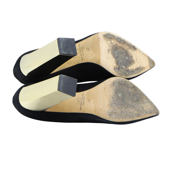 Elisabetta Franchi Décolleté Nero Eu 38 Donna