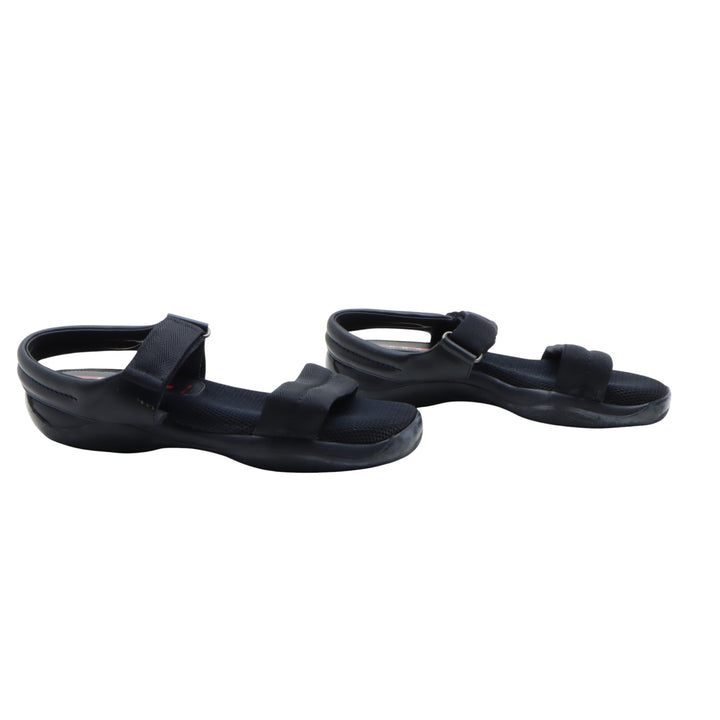 Prada Linea Rossa Sandalo Nero Eu 40 Uomo