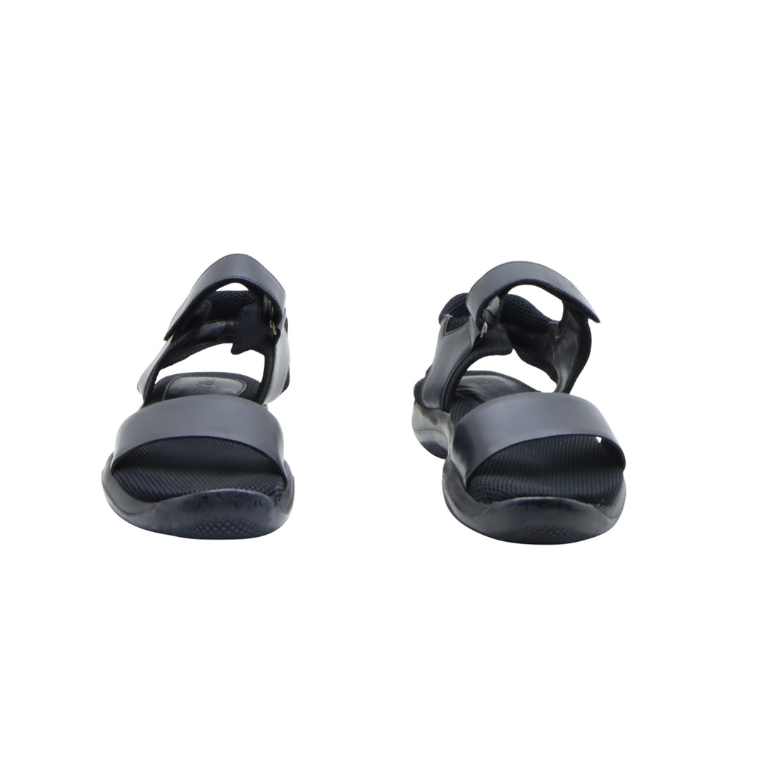 Prada Linea Rossa Sandalo Nero Eu 39 Donna