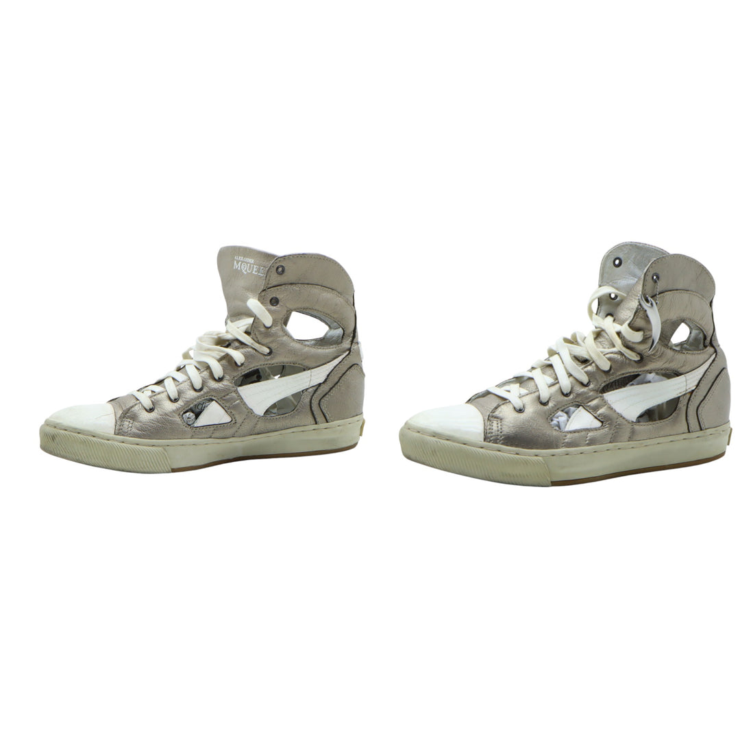 Alexander McQueen Puma Sneakers Bronzo Eu 39 Donna