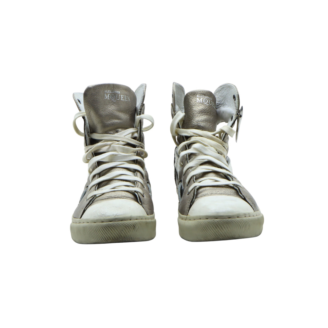 Alexander McQueen Puma Sneakers Bronzo Eu 39 Donna