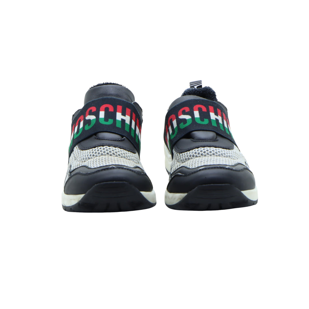 Moschino Sneakers Nero e Bianco EU 32 Bambino