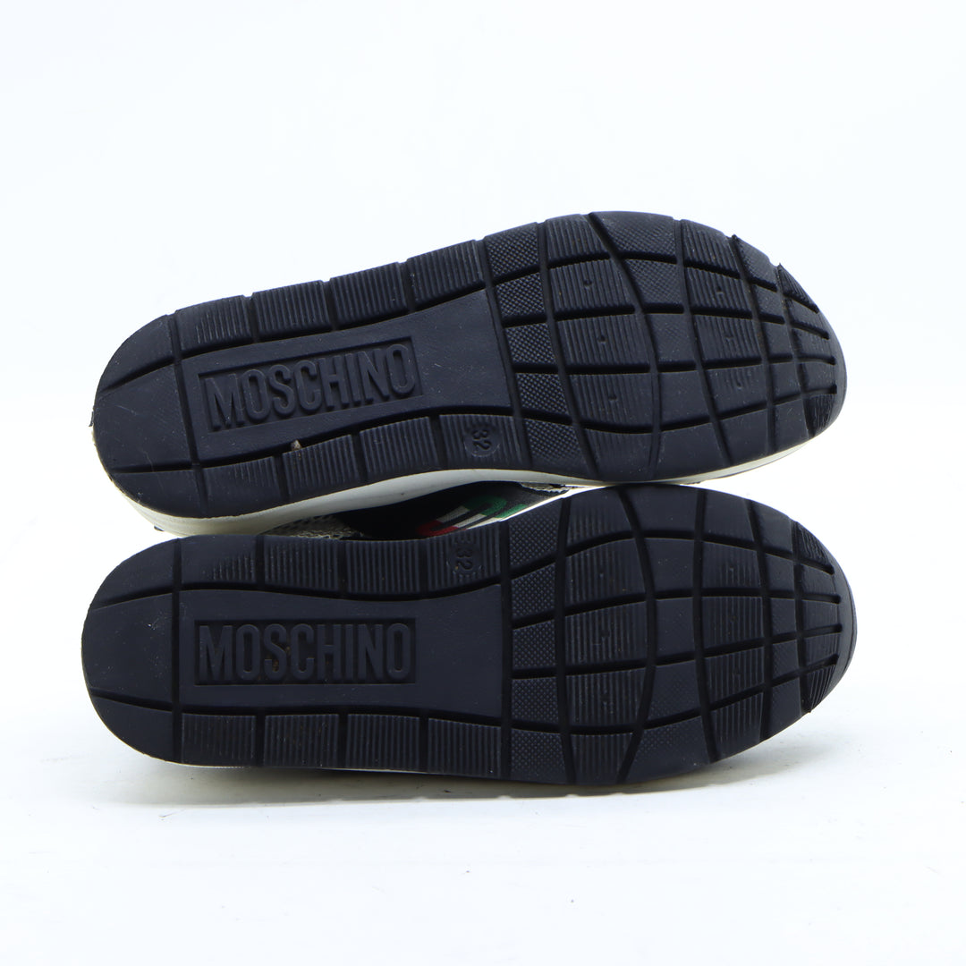 Moschino Sneakers Nero e Bianco EU 32 Bambino