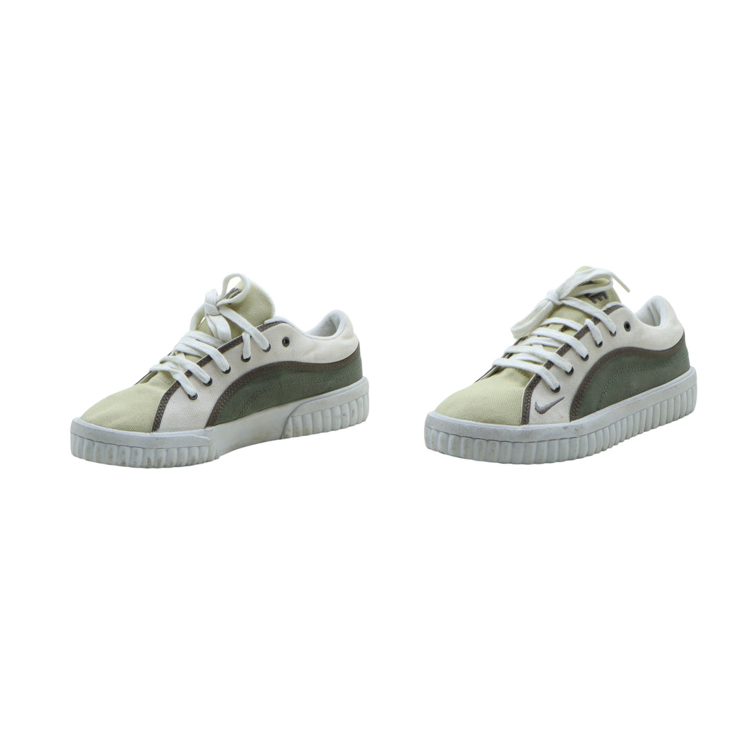 Nike Sneakers Vintage Beige e Verde EU 39 Donna