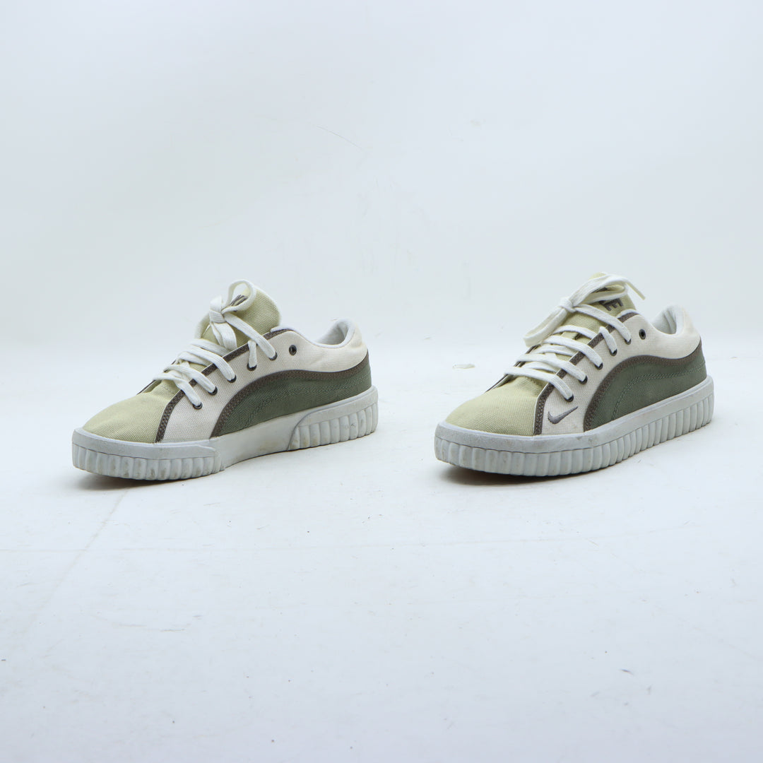 Nike Sneakers Vintage Beige e Verde EU 39 Donna