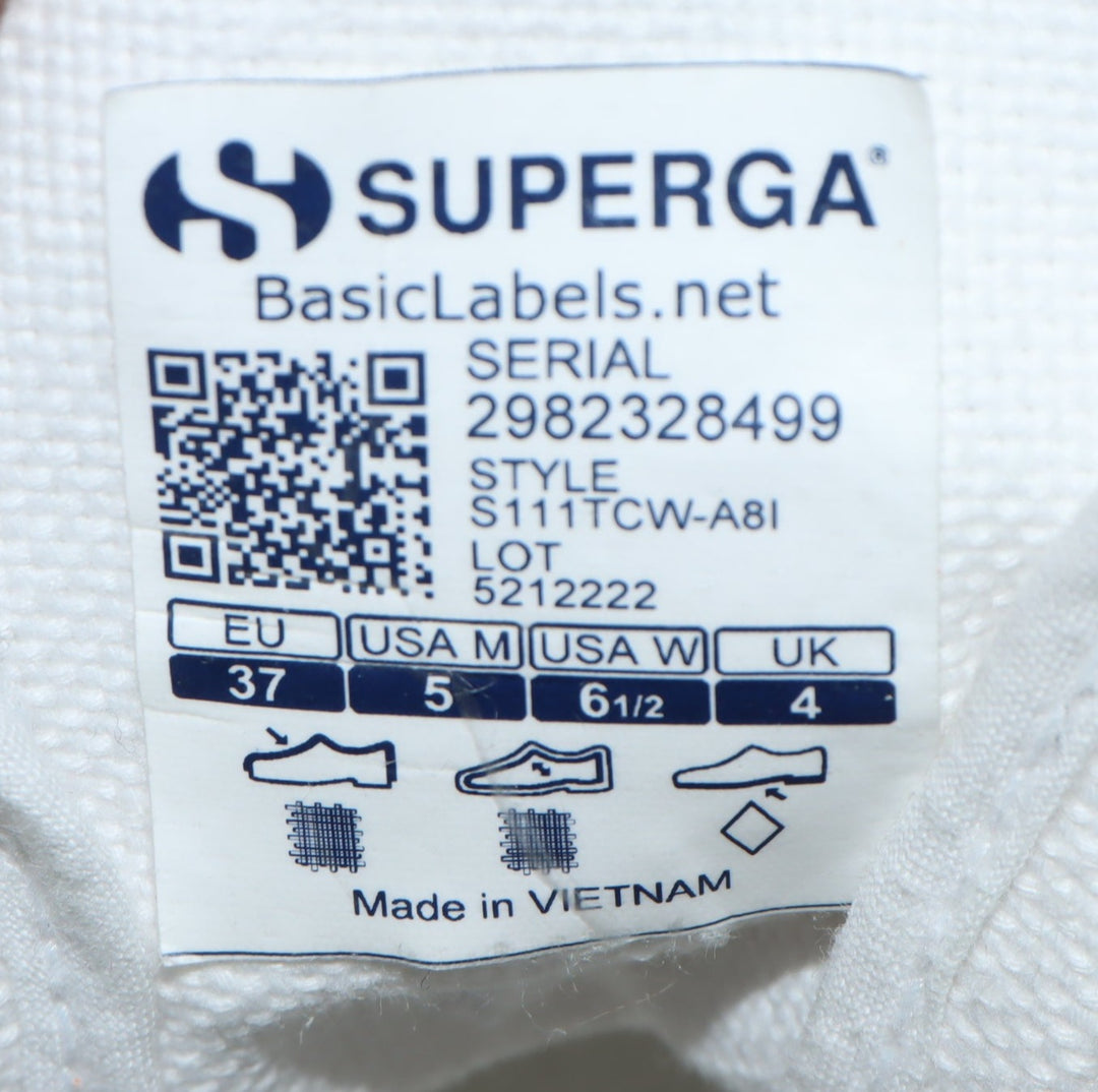 Superga Alpina Sneakers Bianca EU 37 Unisex