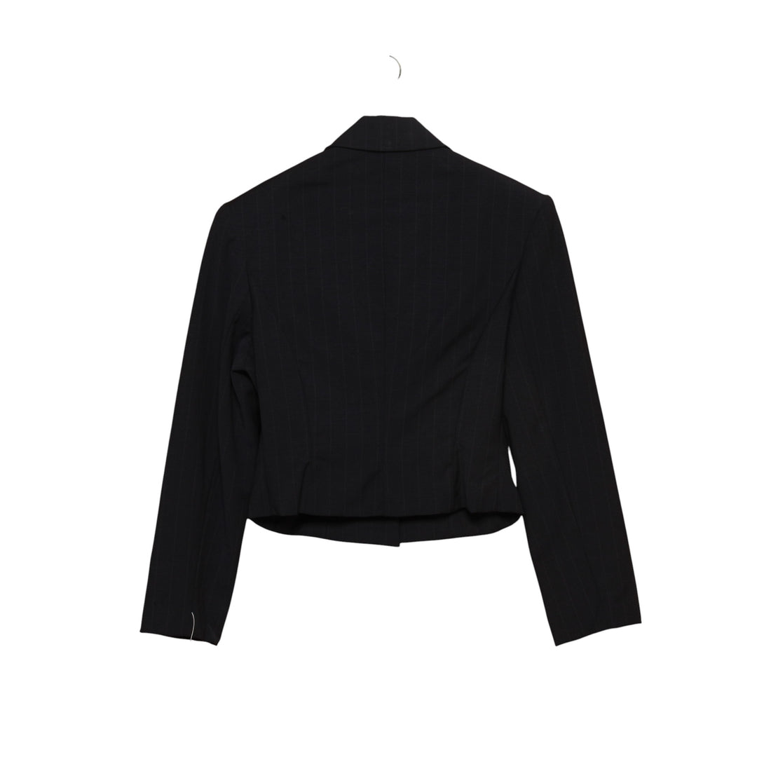 Vezzali Giacca Blazer Blu a Righe Taglia 40 Donna