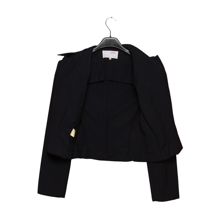 Vezzali Giacca Blazer Blu a Righe Taglia 40 Donna