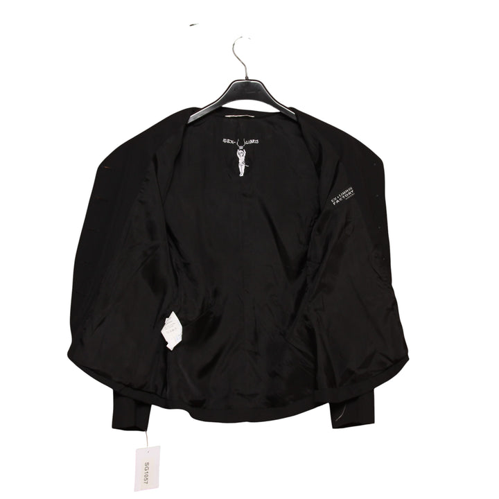 Ex Libris Giacca Blazer Nera Taglia 40 Donna