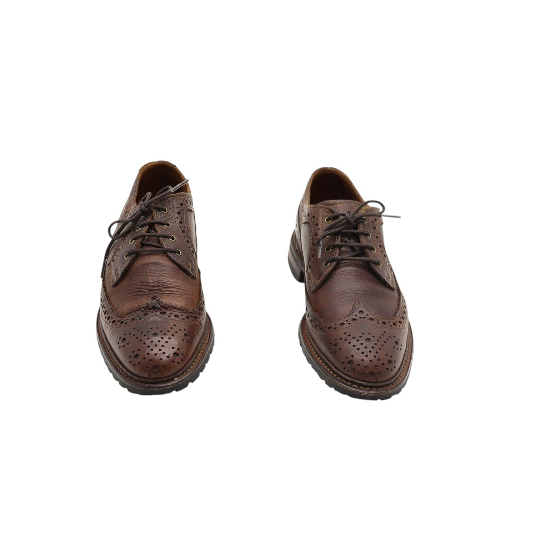 Allen Edmonds Scarpa Stringata Marrone EU 40.5 Unisex Made in USA