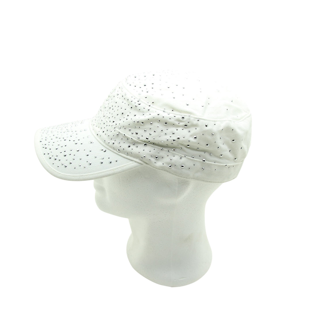 Blu Industries Cappello Bianco Donna Deadstock w/Tags