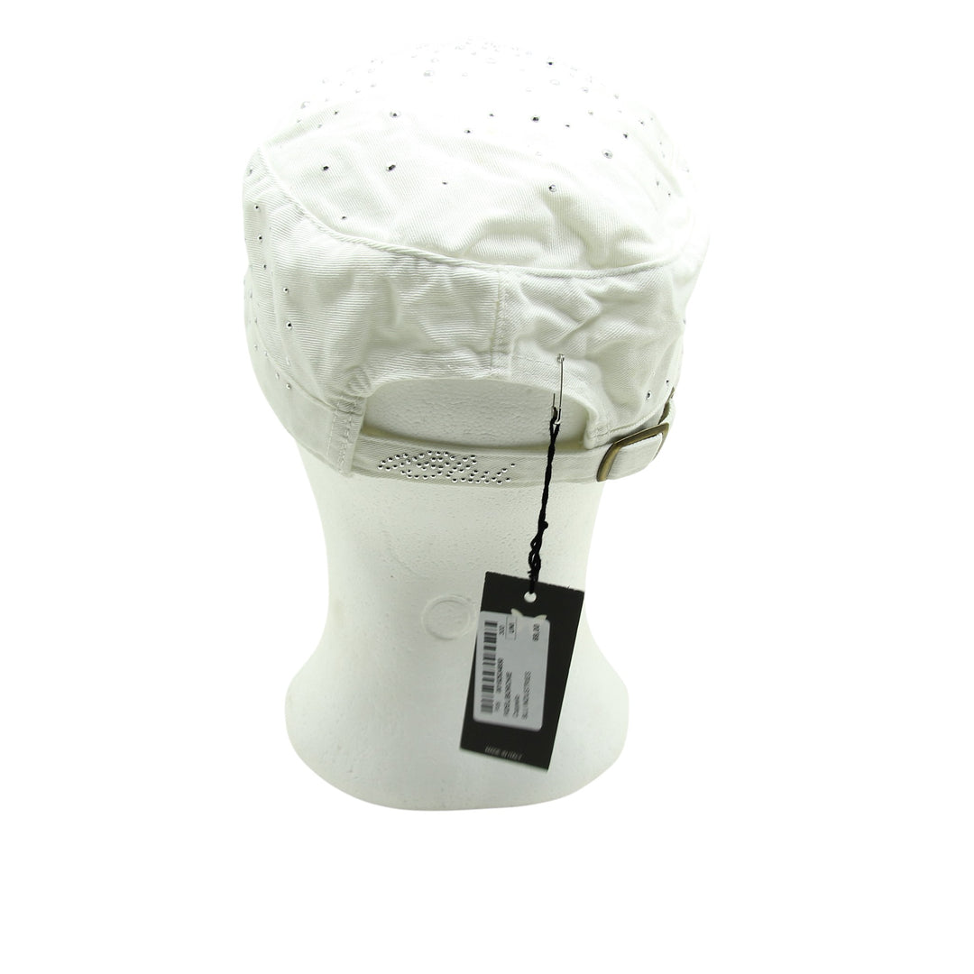 Blu Industries Cappello Bianco Donna Deadstock w/Tags