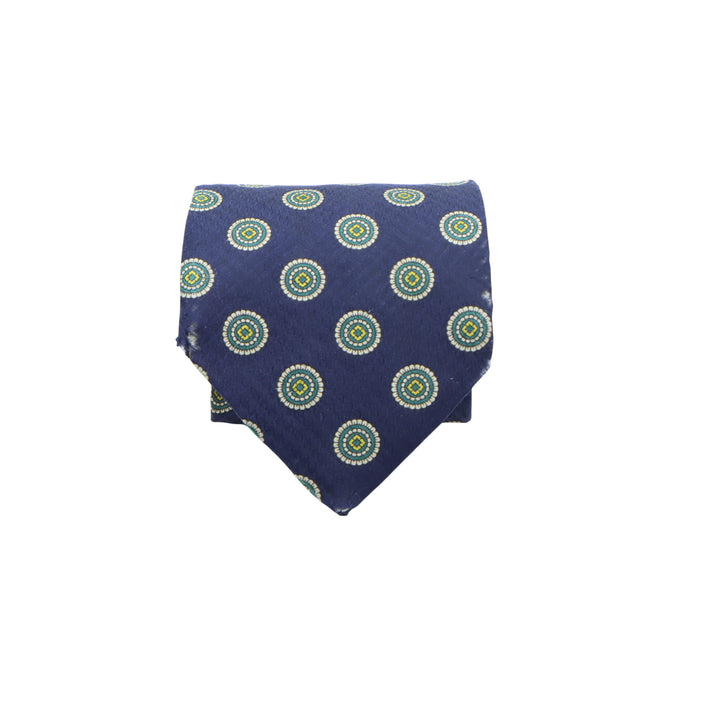 Christian Dior Cravatta Blu in Seta Uomo