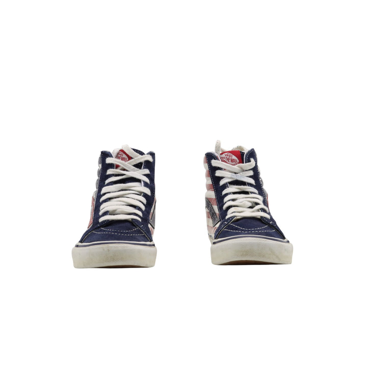 Vans Vandoren Sk8-Hi Alte Bianco Blu Rosso Eur 36 Unisex
