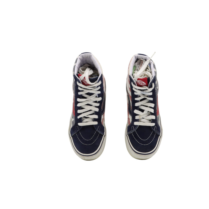 Vans Vandoren Sk8-Hi Alte Bianco Blu Rosso Eur 36 Unisex
