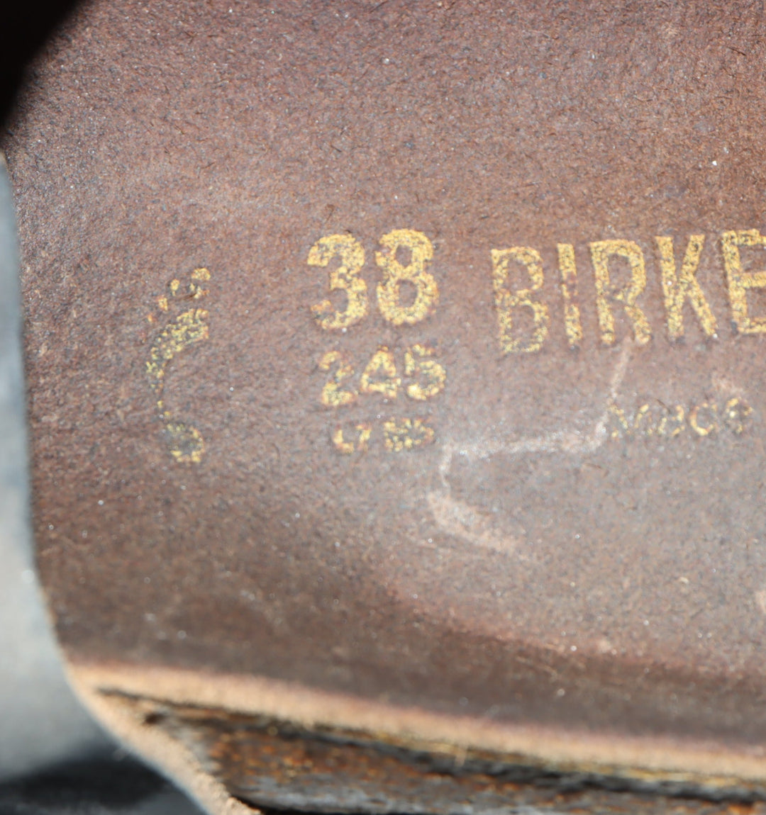 Birkenstock Mayari Sandalo in Pelle Blu Eur 38 Donna