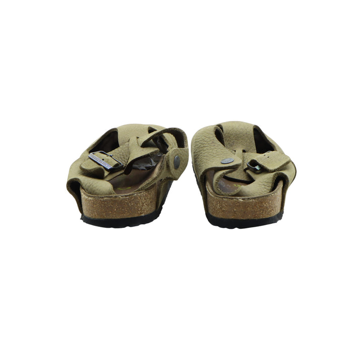 Birkenstock Boston Sandalo in Pelle Beige Eur 42 Uomo
