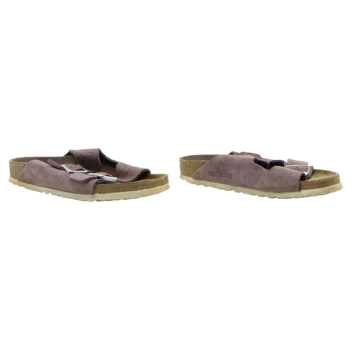 Birkenstock Arizona Ciabatta in Camoscio Rosa Antico Eur 39 Donna