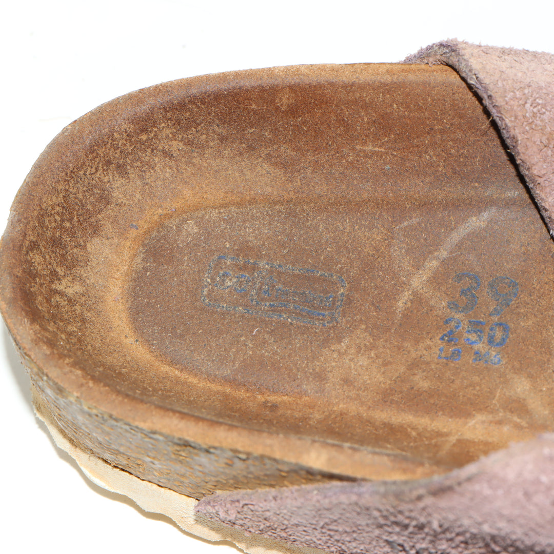 Birkenstock Arizona Ciabatta in Camoscio Rosa Antico Eur 39 Donna