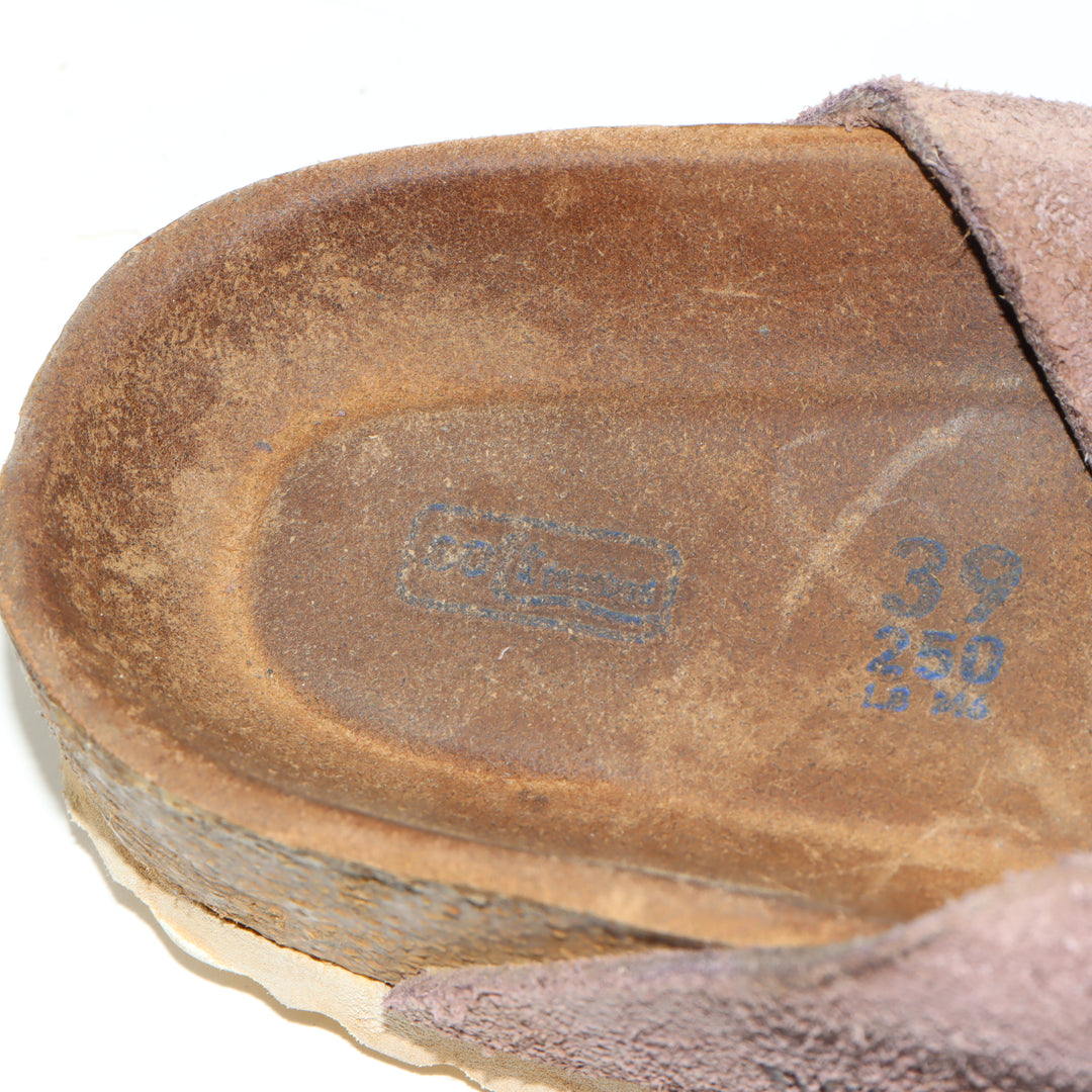 Birkenstock Arizona Ciabatta in Camoscio Rosa Antico Eur 39 Donna