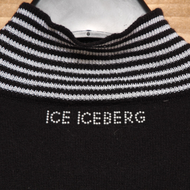 Iceberg Junior T-Shirt Nera e Grigia Bambino