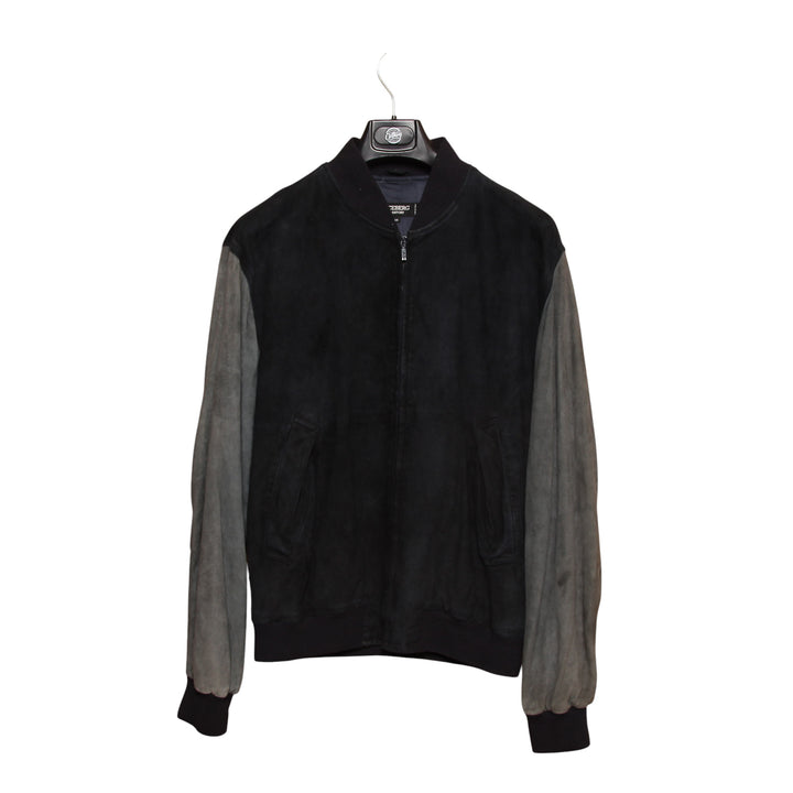 Iceberg Giubbotto Vintage Blu e Grigio Taglia 52 Uomo