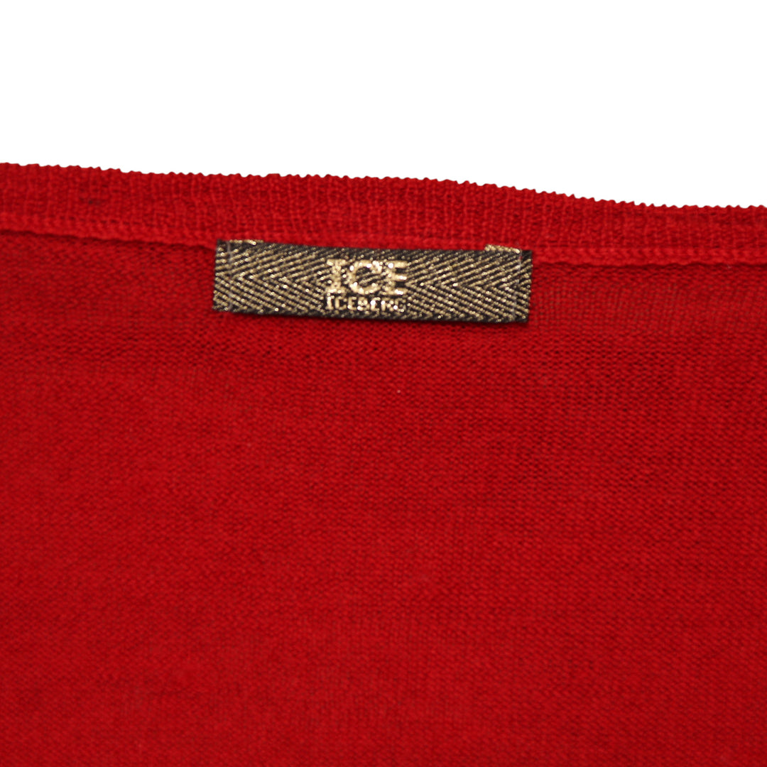 Iceberg Maglione Rosso Taglia L Donna