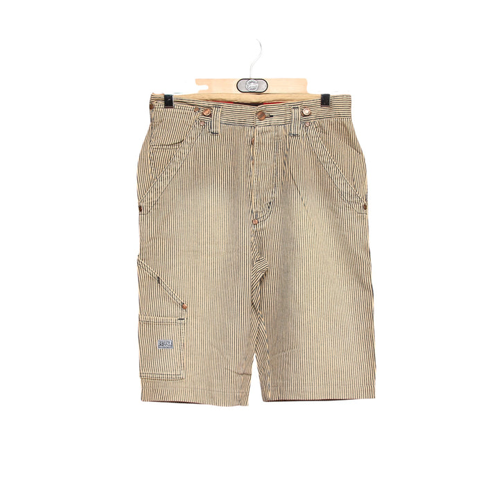 Jaggy Bermuda Rivettato Vintage Azzurro e Beige W28 Uomo