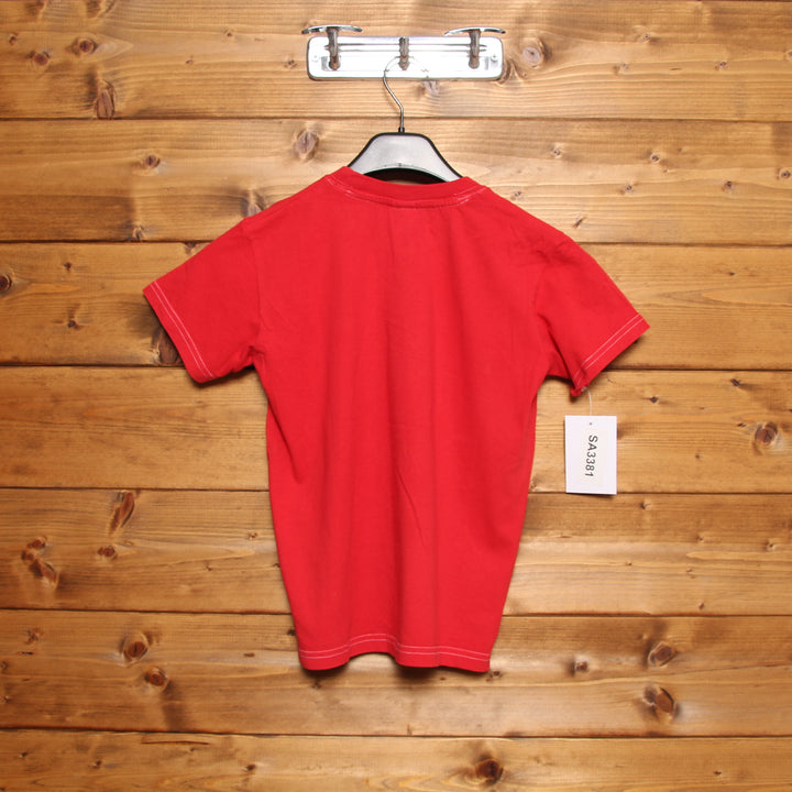 Joe Rivetto T-Shirt Rossa Taglia XS Donna Deadstock w/Tags