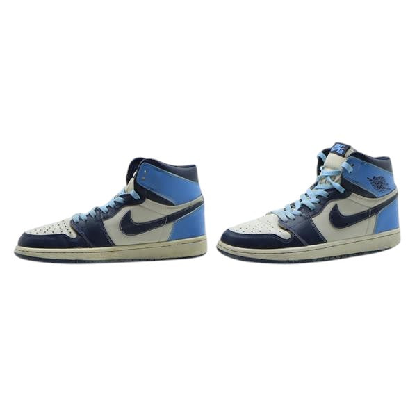 Jordan 1 Retro HIgh sneakers blu e bianca EU 42 uomo