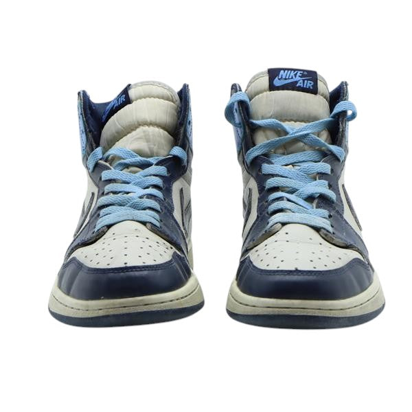 Jordan 1 Retro HIgh sneakers blu e bianca EU 42 uomo