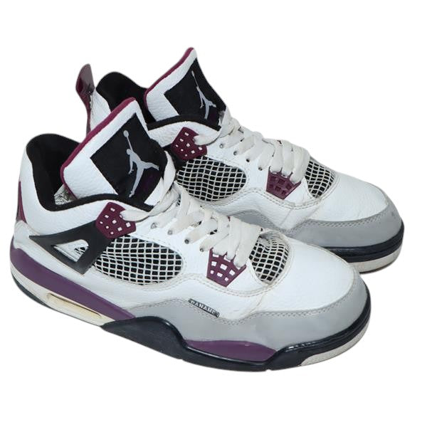 Air Jordan 4 Paris Saint German sneakers bianca e viola EU 42 uomo