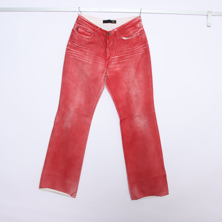 Just Cavalli Bootcut Jeans Rosso W33 Donna