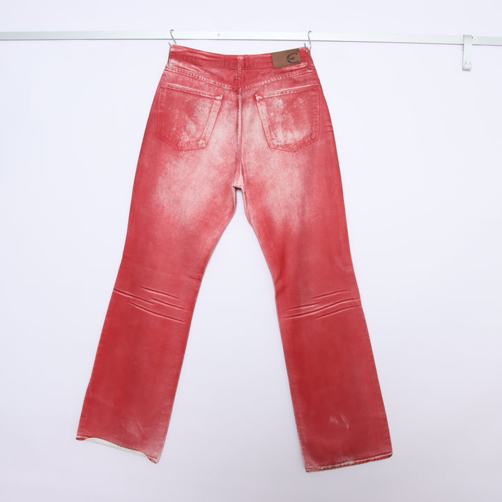 Just Cavalli Bootcut Jeans Rosso W33 Donna