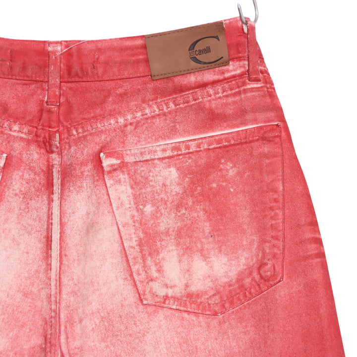 Just Cavalli Bootcut Jeans Rosso W33 Donna