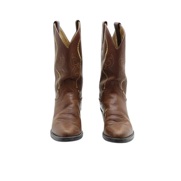 Justin stivale marrone in pelle numero 39 donna