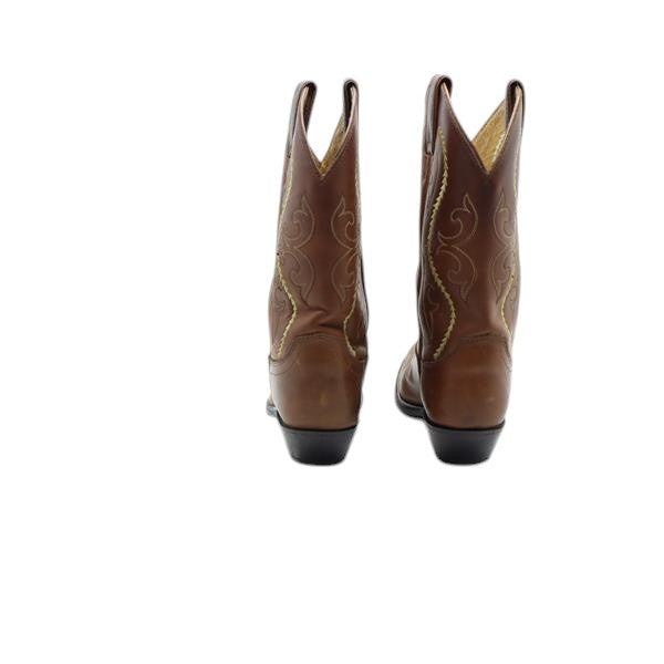 Justin stivale marrone in pelle numero 39 donna