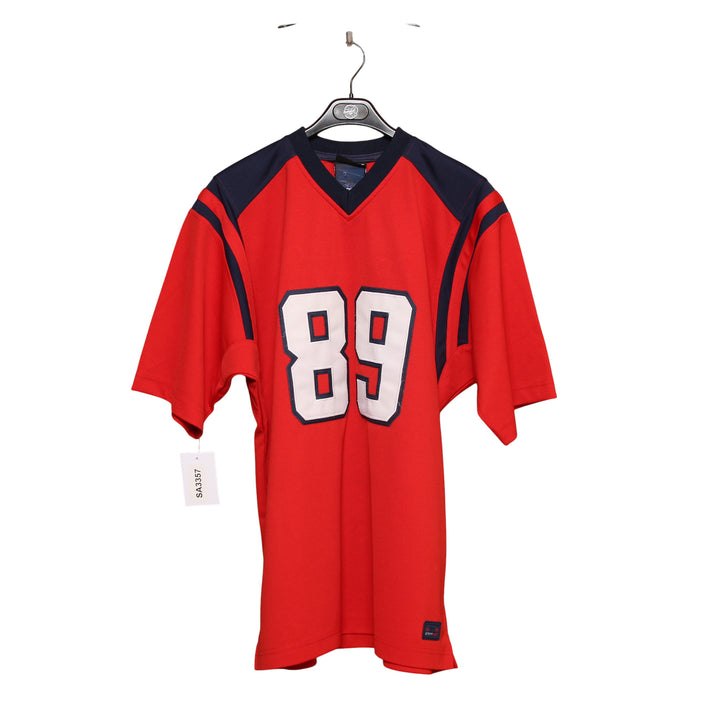 Karl Kani Maglia da Football Rossa e Blu Taglia M Uomo