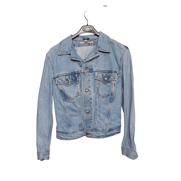 Katharine Hamnett Giacca di Jeans Denim Taglia L Uomo
