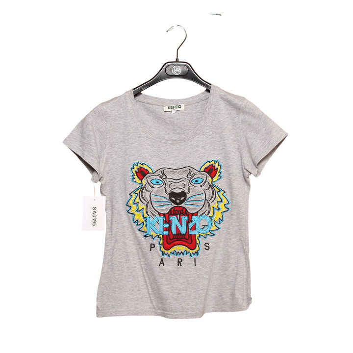 Kenzo T-Shirt Grigia Taglia S/M Donna