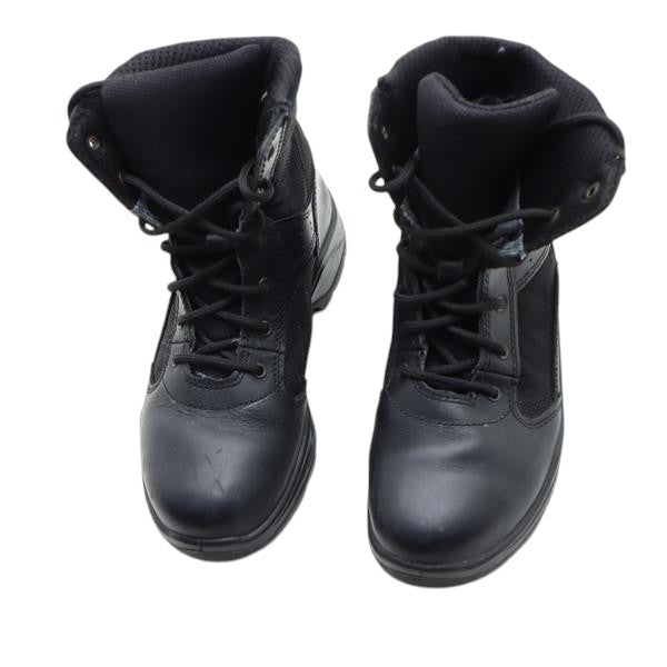 Kimay stivaletto da moto nero in pelle numero 38 donna