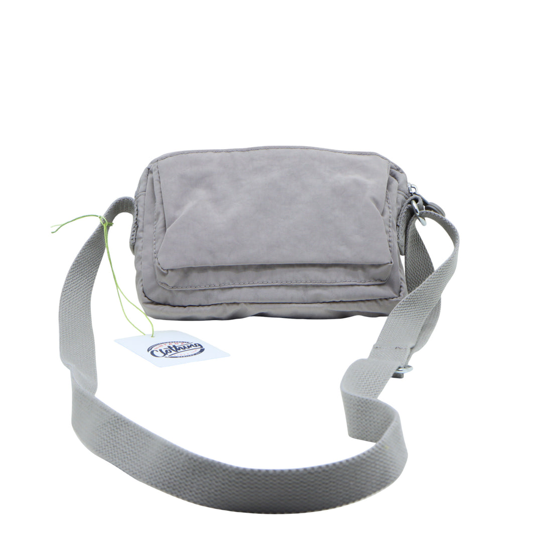 Kimpling Borsa Grigia in Nylon Donna