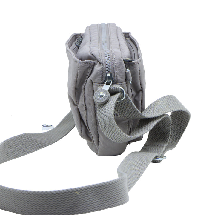 Kimpling Borsa Grigia in Nylon Donna