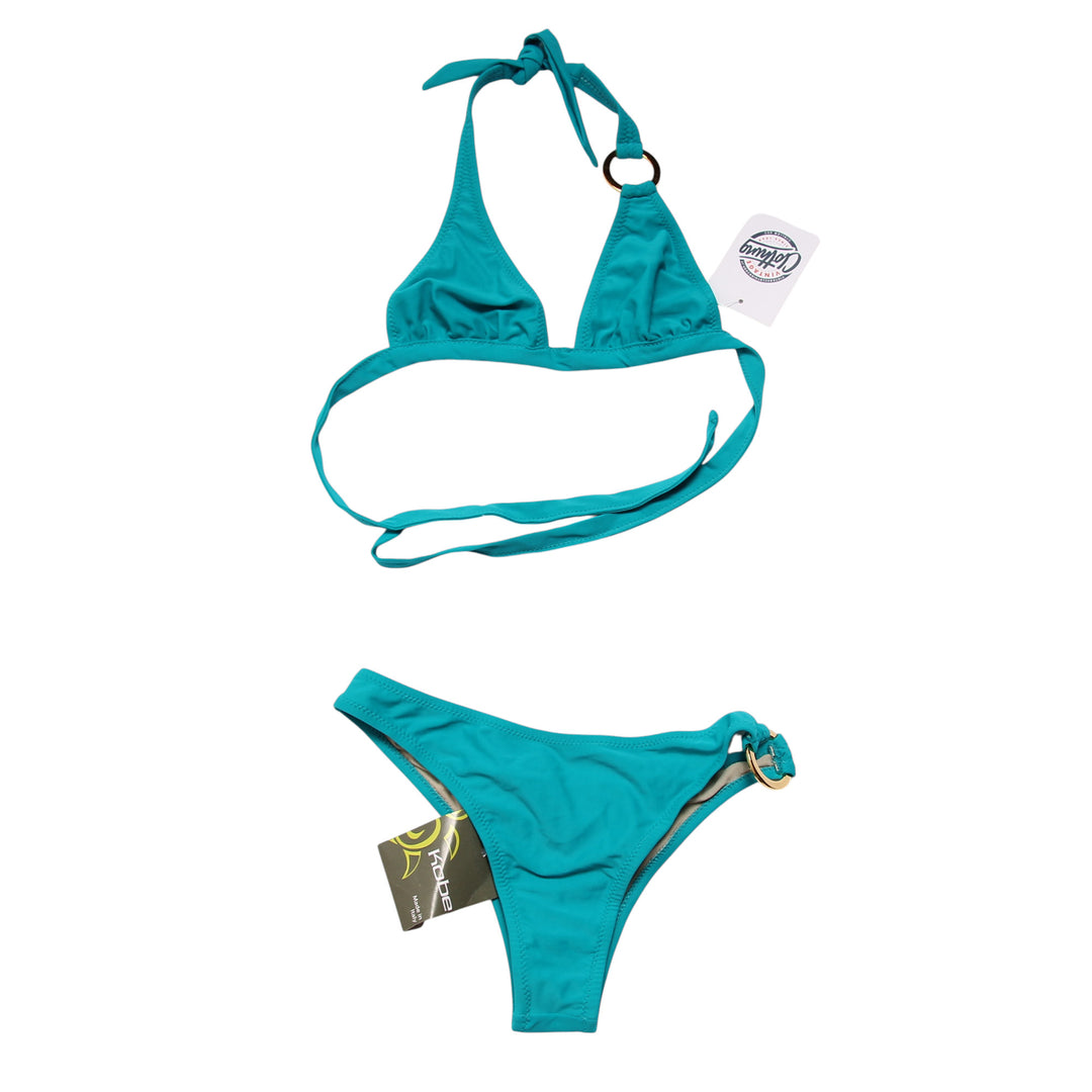 Kobe Costume Bikini a 2 Pezzi Verde Smeraldo Taglia S Donna Deadstock w/Tags