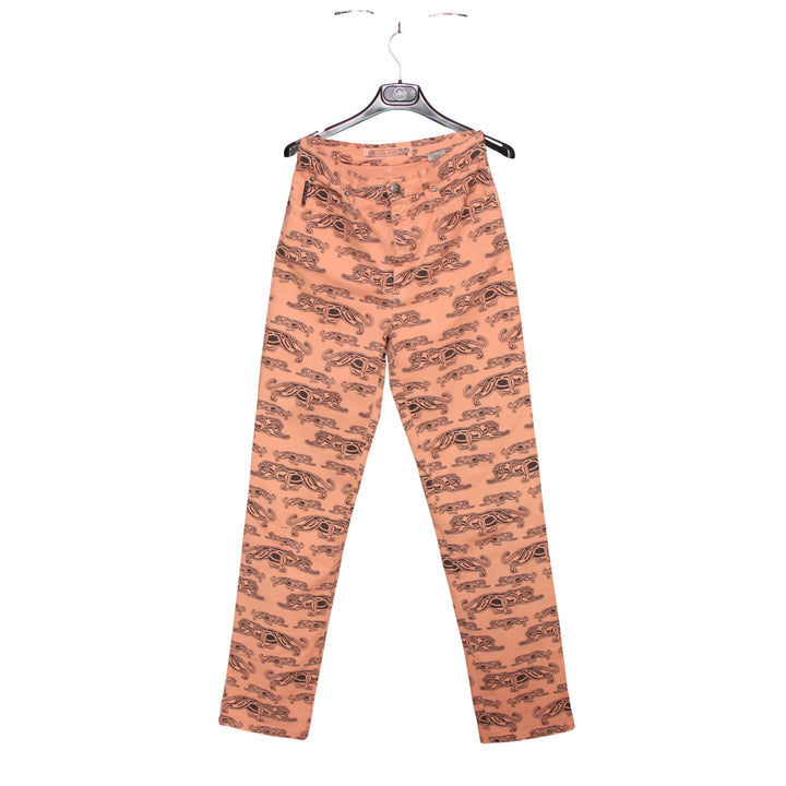 Krizia Jeans Pantalone Arancione W29 Donna