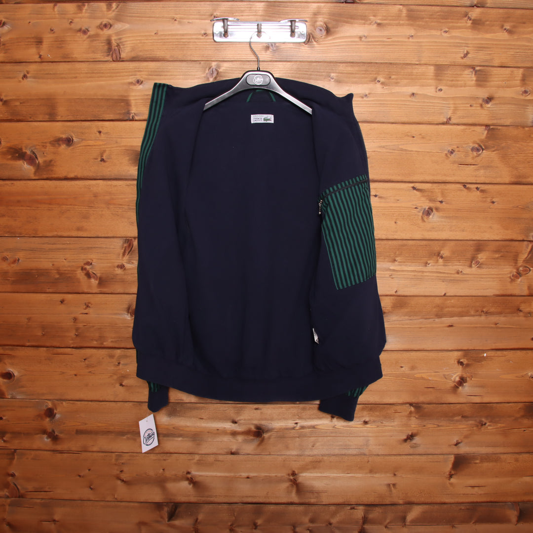 Lacoste Giacca Vintage Verde e Nero Taglia S Uomo Made in France