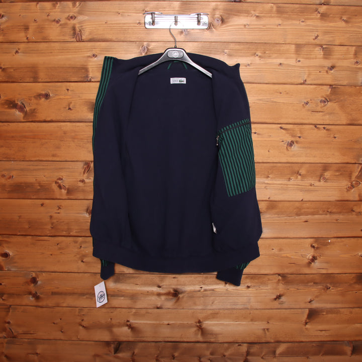 Lacoste Giacca Vintage Verde e Nero Taglia S Uomo Made in France