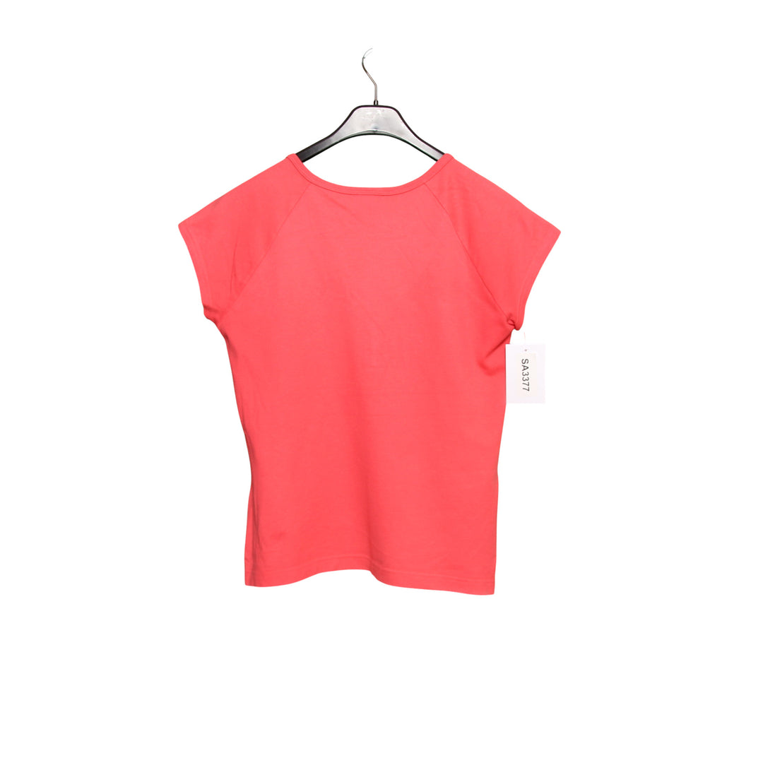 Lacoste T-Shirt Rosa Taglia 44 Donna