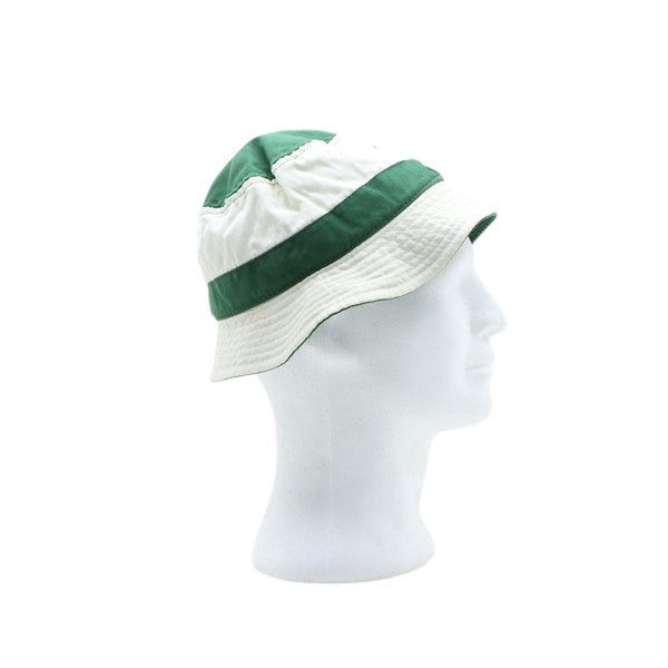 Lacoste cappello panna e verde unisex made in France